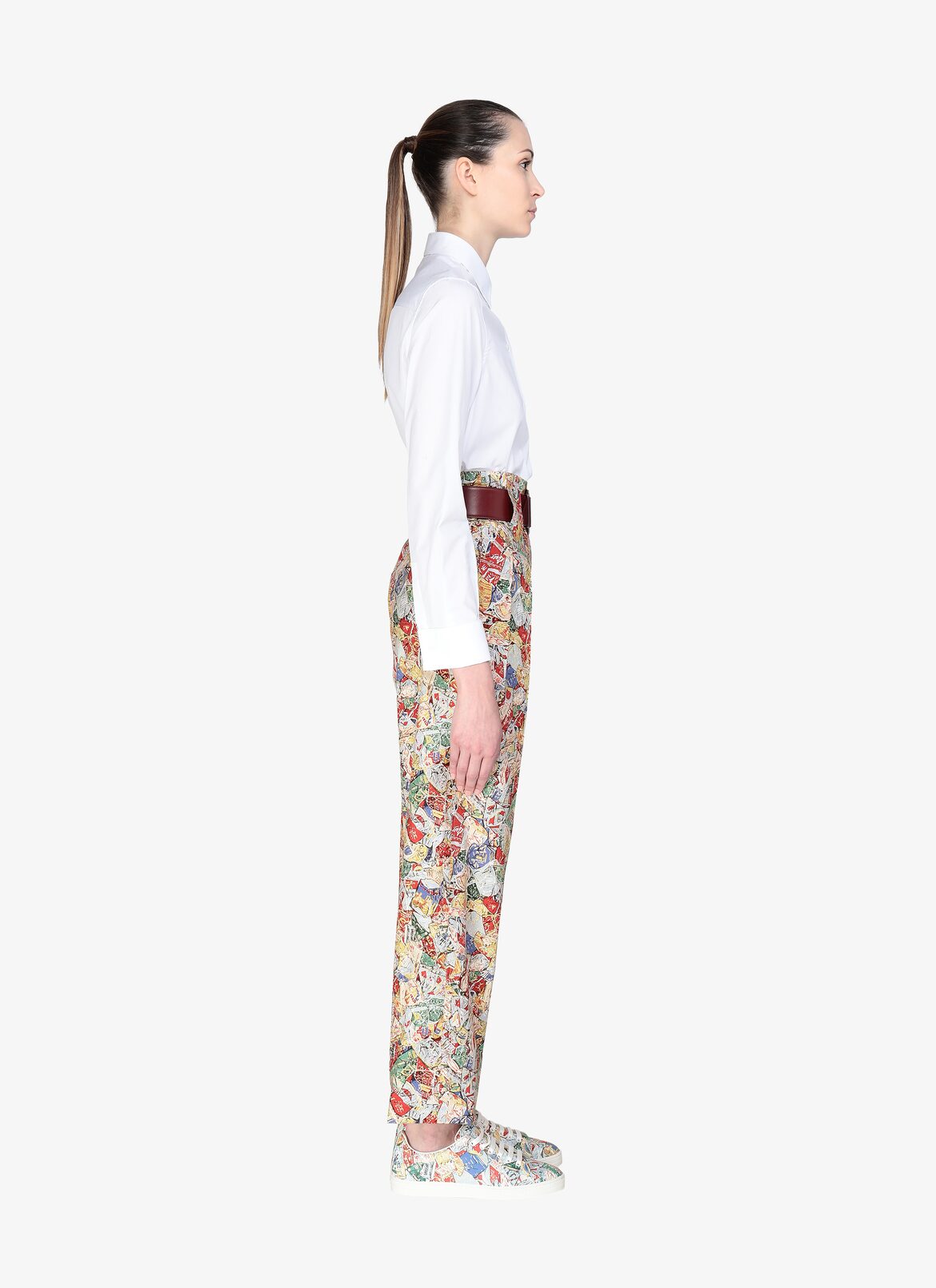 Wide Cut Pant ALAÏA MULTICOLOR WIDE CUT PANT